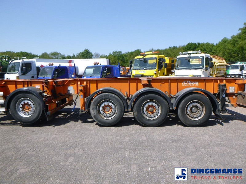 Dennison 4-axle container combi trailer (3 + 1 axles) 20-30-40-45 ft - Félpótkocsi cserefelépítményes: 5 kép. Dennison 4-axle container combi trailer (3 + 1 axles) 20-30-40-45 ft - Félpótkocsi cserefelépítményes: 5 kép.