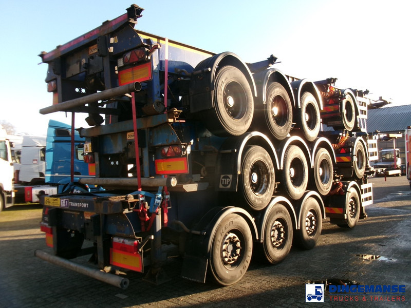 Dennison Stack - 3 x splitter container chassis 20-30-40-45 ft - Cserefelépítményes teherautó: 4 kép. Dennison Stack - 3 x splitter container chassis 20-30-40-45 ft - Cserefelépítményes teherautó: 4 kép.