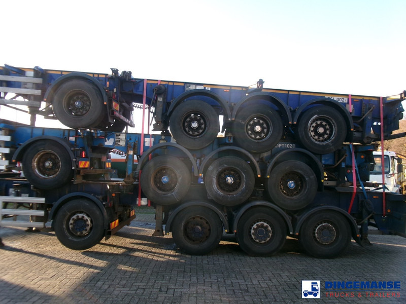 Dennison Stack - 3 x splitter container chassis 20-30-40-45 ft - Cserefelépítményes teherautó: 5 kép. Dennison Stack - 3 x splitter container chassis 20-30-40-45 ft - Cserefelépítményes teherautó: 5 kép.