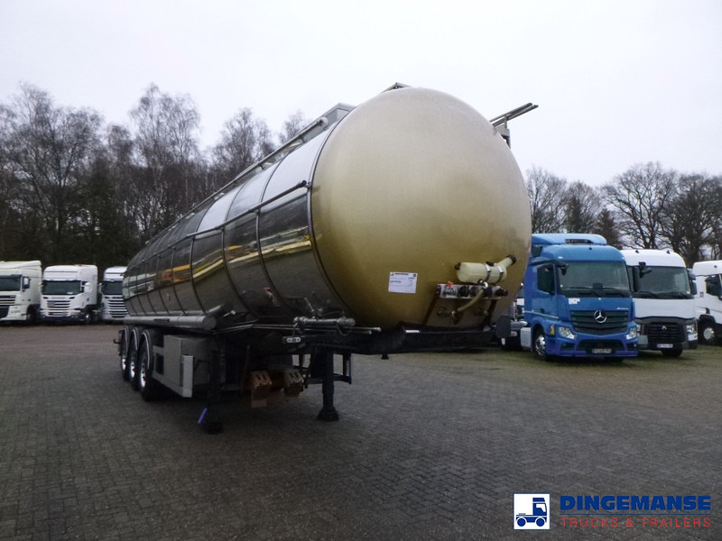 Dijkstra Chemical tank inox L4BH 37.5 m3 / 1 comp - Tartályos félpótkocsi: 2 kép. Dijkstra Chemical tank inox L4BH 37.5 m3 / 1 comp - Tartályos félpótkocsi: 2 kép.