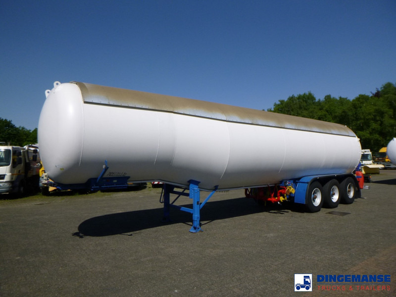 EU Gas tank steel LPG 49.9 m3 / 1comp - Tartályos félpótkocsi: 1 kép. EU Gas tank steel LPG 49.9 m3 / 1comp - Tartályos félpótkocsi: 1 kép.