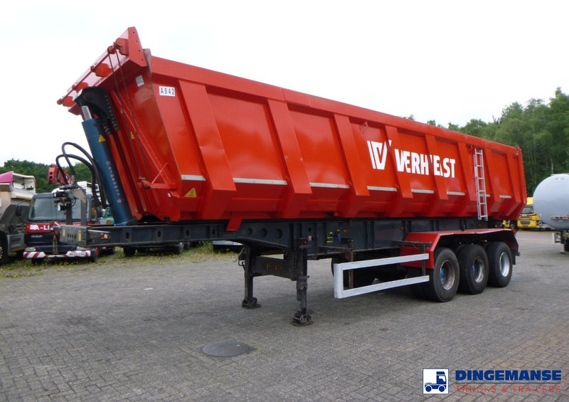 Emirsan Tipper trailer steel 46 m3 - Félpótkocsi billenőplatós: 1 kép. Emirsan Tipper trailer steel 46 m3 - Félpótkocsi billenőplatós: 1 kép.