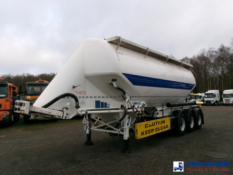 Feldbinder Powder tank alu 36 m3 / 1 comp - Tartályos félpótkocsi: 1 kép. Feldbinder Powder tank alu 36 m3 / 1 comp - Tartályos félpótkocsi: 1 kép.