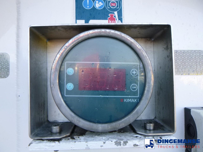 Tartályos félpótkocsi Feldbinder Powder tank alu 36 m3 / 1 comp: 17 kép.