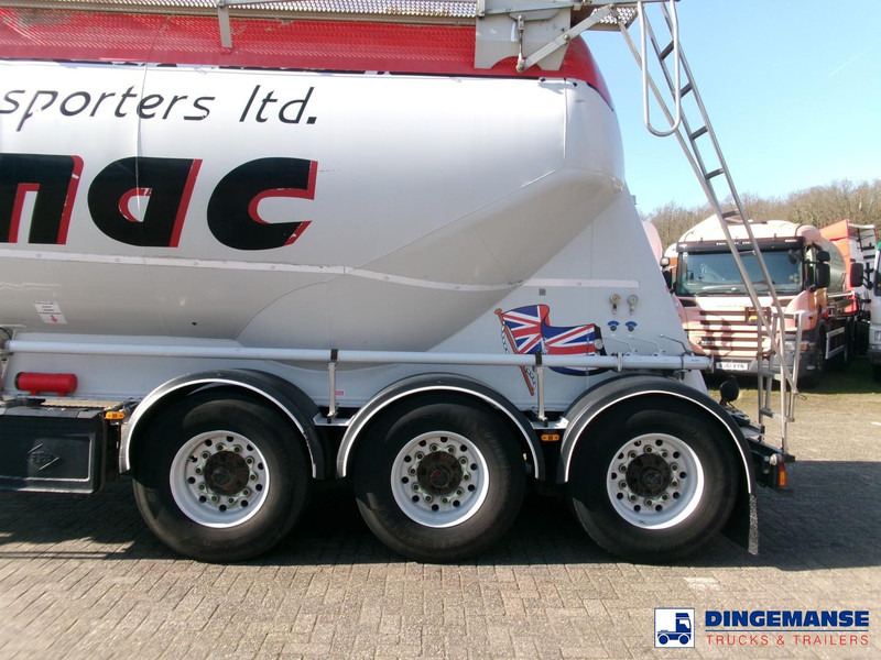 Feldbinder Powder tank alu 36 m3 / 1 comp - Tartályos félpótkocsi: 5 kép. Feldbinder Powder tank alu 36 m3 / 1 comp - Tartályos félpótkocsi: 5 kép.