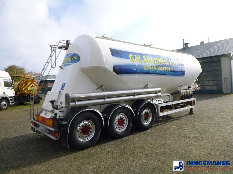 Feldbinder Powder tank alu 40 m3 / 1 comp - Tartályos félpótkocsi: 4 kép. Feldbinder Powder tank alu 40 m3 / 1 comp - Tartályos félpótkocsi: 4 kép.