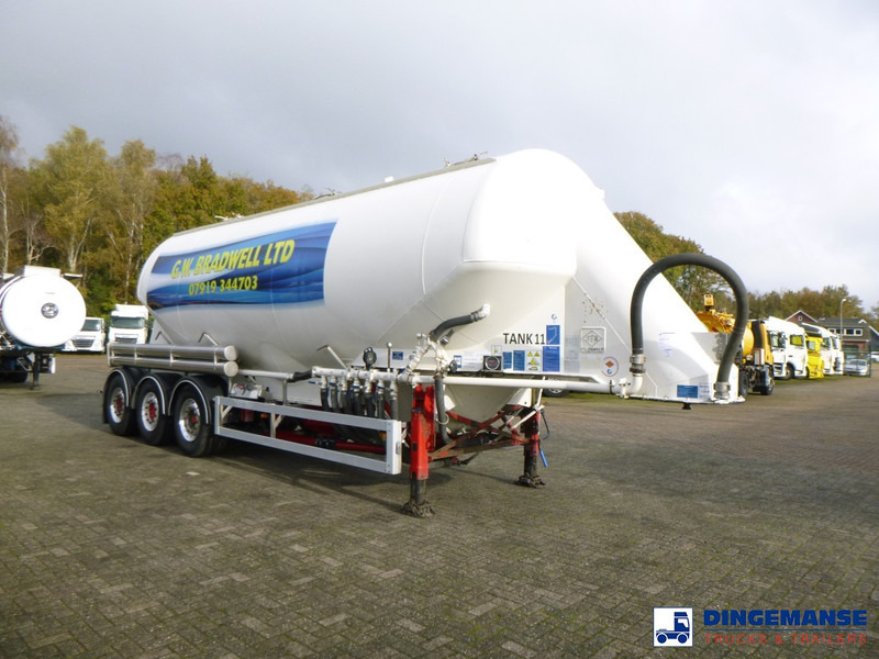 Feldbinder Powder tank alu 40 m3 / 1 comp - Tartályos félpótkocsi: 2 kép. Feldbinder Powder tank alu 40 m3 / 1 comp - Tartályos félpótkocsi: 2 kép.