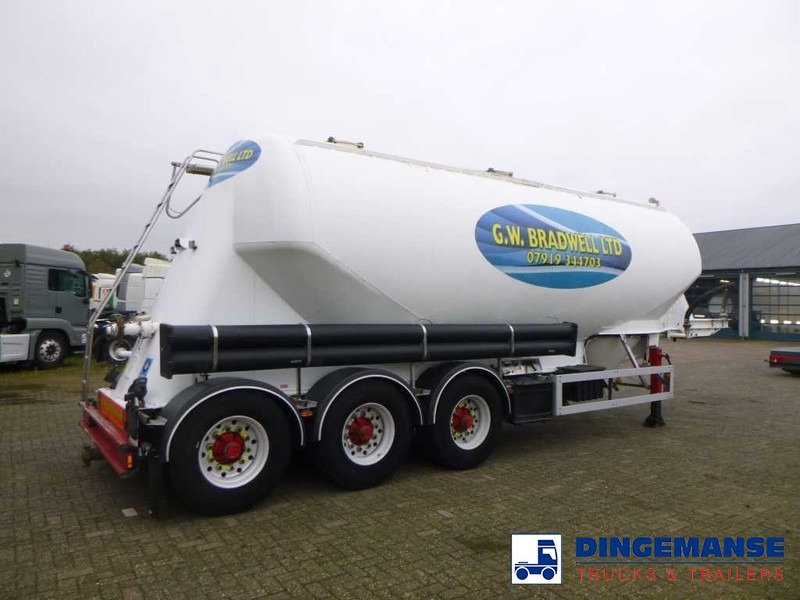 Feldbinder Powder tank alu 40 m3 / 1 comp - Tartályos félpótkocsi: 4 kép. Feldbinder Powder tank alu 40 m3 / 1 comp - Tartályos félpótkocsi: 4 kép.