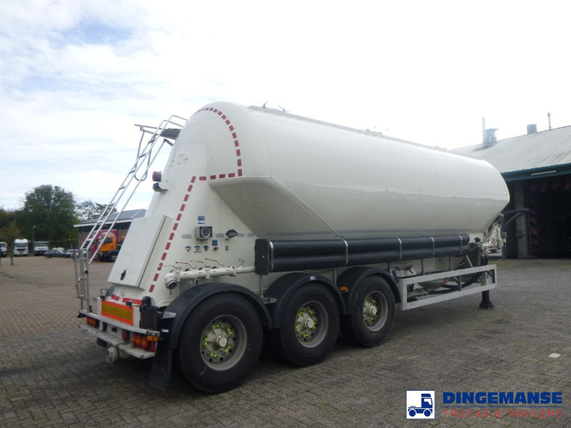 Feldbinder Powder tank alu 40 m3 / 1 comp + compressor - Tartályos félpótkocsi: 4 kép. Feldbinder Powder tank alu 40 m3 / 1 comp + compressor - Tartályos félpótkocsi: 4 kép.