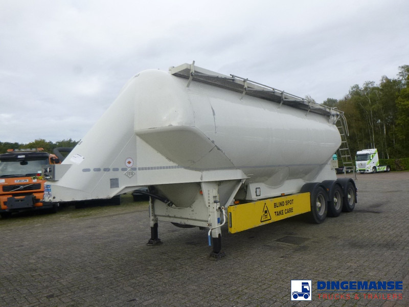 Feldbinder Powder tank alu 40 m3 / 1 comp + compressor - Tartályos félpótkocsi: 1 kép. Feldbinder Powder tank alu 40 m3 / 1 comp + compressor - Tartályos félpótkocsi: 1 kép.