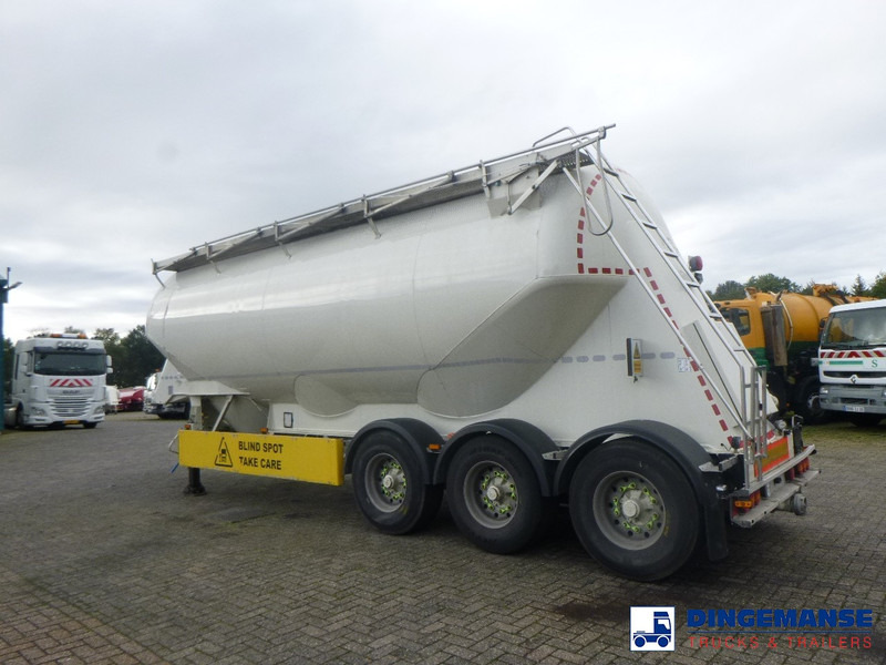 Feldbinder Powder tank alu 40 m3 / 1 comp + compressor - Tartályos félpótkocsi: 3 kép. Feldbinder Powder tank alu 40 m3 / 1 comp + compressor - Tartályos félpótkocsi: 3 kép.