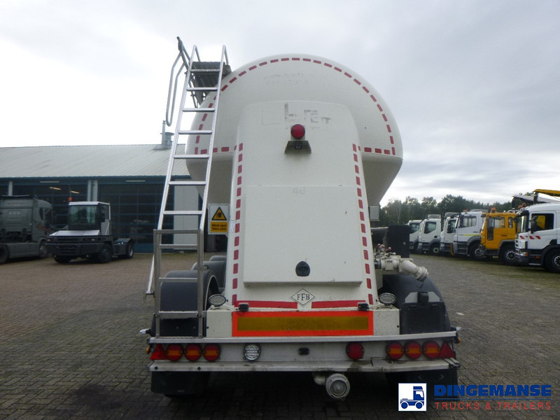 Feldbinder Powder tank alu 40 m3 / 1 comp + compressor - Tartályos félpótkocsi: 5 kép. Feldbinder Powder tank alu 40 m3 / 1 comp + compressor - Tartályos félpótkocsi: 5 kép.