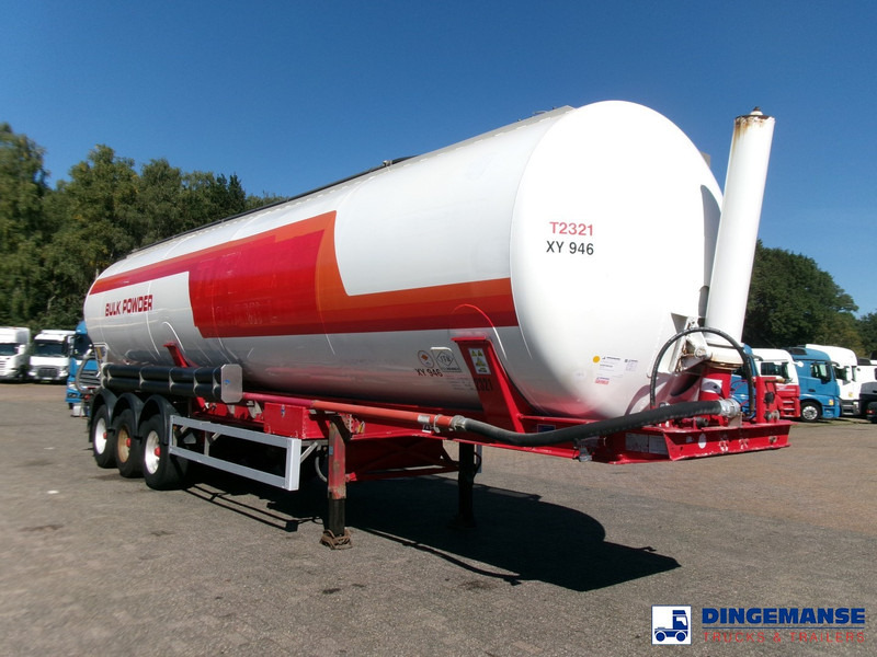 Feldbinder Powder tank alu (tipping) 60 m3 - Tartályos félpótkocsi: 2 kép. Feldbinder Powder tank alu (tipping) 60 m3 - Tartályos félpótkocsi: 2 kép.