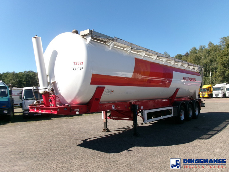 Feldbinder Powder tank alu (tipping) 60 m3 - Tartályos félpótkocsi: 1 kép. Feldbinder Powder tank alu (tipping) 60 m3 - Tartályos félpótkocsi: 1 kép.