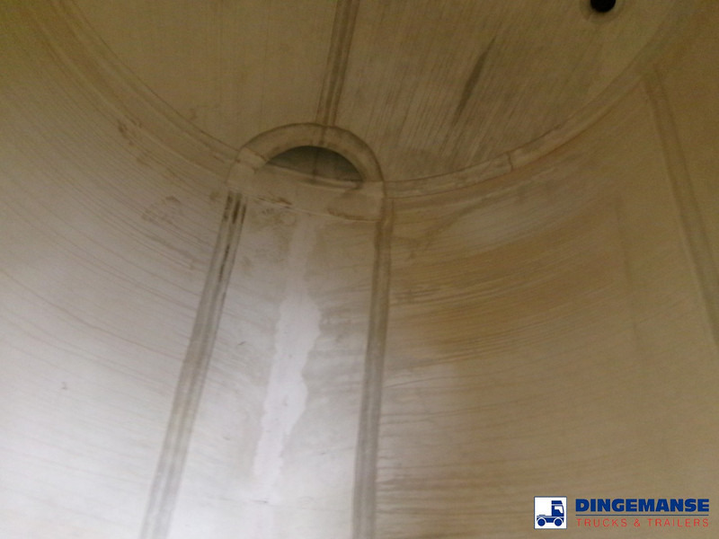 Tartályos félpótkocsi Fruehauf Chemical ACID Rubber tank steel 22.5 m3 / 1 comp: 20 kép.