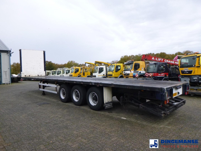Groenewegen 3-axle platform trailer DRO-12-27 39 t - Platós félpótkocsi: 3 kép. Groenewegen 3-axle platform trailer DRO-12-27 39 t - Platós félpótkocsi: 3 kép.