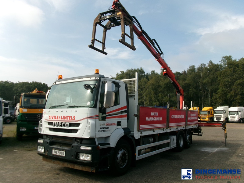 Iveco AD260S31Y/FS-D 6x2 RHD + Hiab XS 144 B-2 HIDUO - Darus autó: 1 kép. Iveco AD260S31Y/FS-D 6x2 RHD + Hiab XS 144 B-2 HIDUO - Darus autó: 1 kép.