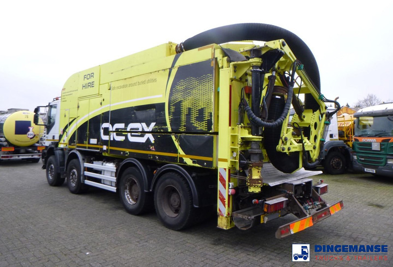 Iveco Trakker 450 8x4 MTS vacuum excavator / Saugbagger - Szippantós autó: 3 kép. Iveco Trakker 450 8x4 MTS vacuum excavator / Saugbagger - Szippantós autó: 3 kép.