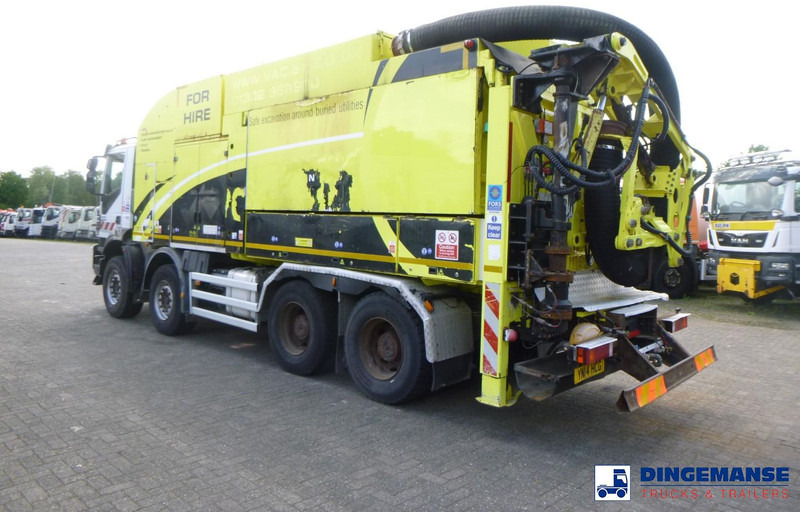 Iveco Trakker 500 8x4 MTS vacuum excavator / Saugbagger - Szippantós autó: 3 kép. Iveco Trakker 500 8x4 MTS vacuum excavator / Saugbagger - Szippantós autó: 3 kép.