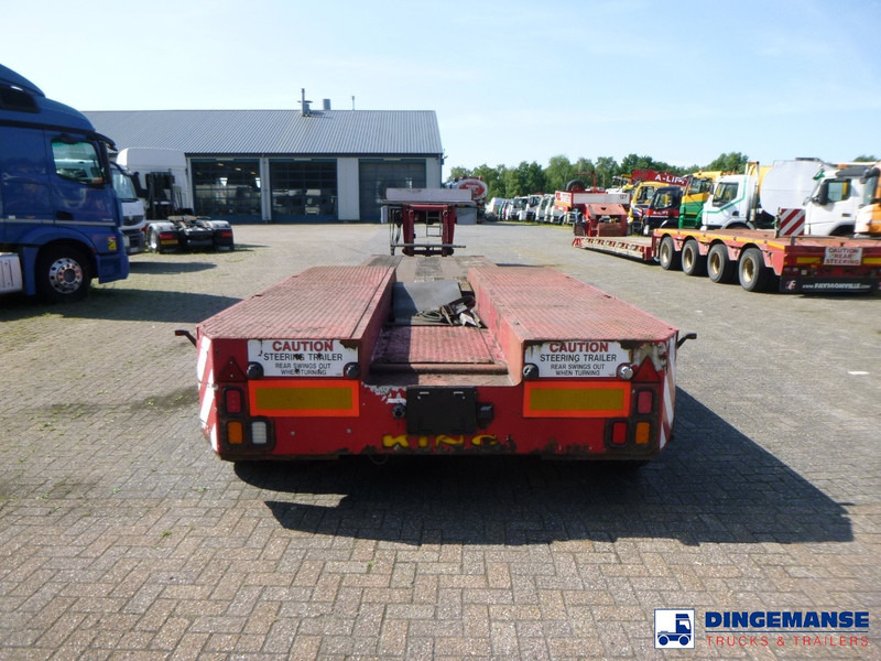 KING 3-axle lowbed trailer 70t - Félpótkocsi mélybölcsős: 5 kép. KING 3-axle lowbed trailer 70t - Félpótkocsi mélybölcsős: 5 kép.