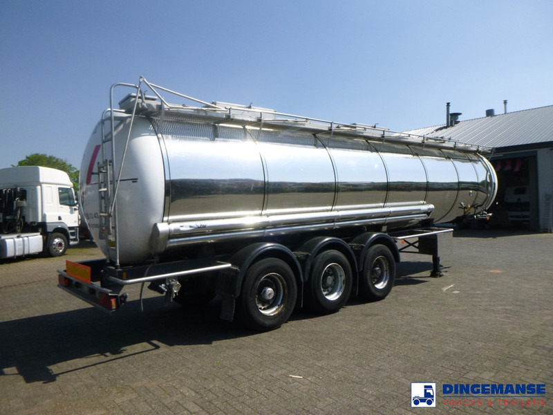 LAG Chemical tank inox 30 m3 / 1 comp - Tartályos félpótkocsi: 4 kép. LAG Chemical tank inox 30 m3 / 1 comp - Tartályos félpótkocsi: 4 kép.