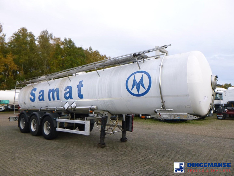 MAISONNEUVE Chemical ACID tank inox L4BH 22.4 m3 / 1 comp (caustic soda) - Tartályos félpótkocsi: 2 kép. MAISONNEUVE Chemical ACID tank inox L4BH 22.4 m3 / 1 comp (caustic soda) - Tartályos félpótkocsi: 2 kép.