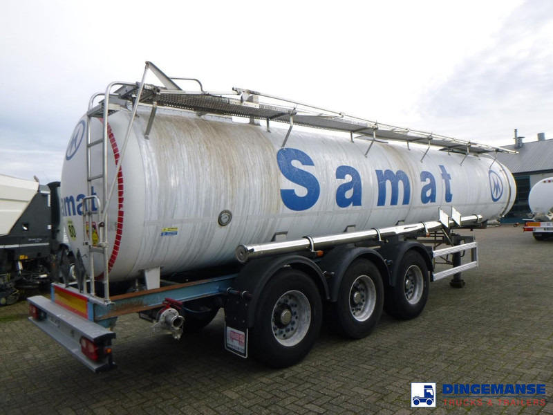 MAISONNEUVE Chemical ACID tank inox L4BH 22.4 m3 / 1 comp (caustic soda) - Tartályos félpótkocsi: 4 kép. MAISONNEUVE Chemical ACID tank inox L4BH 22.4 m3 / 1 comp (caustic soda) - Tartályos félpótkocsi: 4 kép.