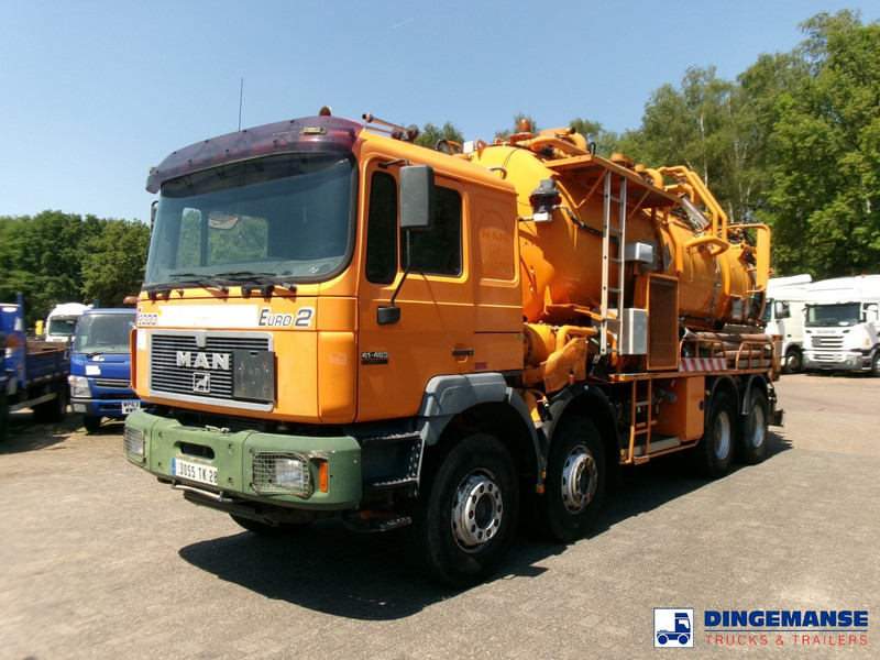 MAN 41.463 8x4 Euro 2 vacuum tank ADR 15 m3 / 2 comp - Szippantós autó: 1 kép. MAN 41.463 8x4 Euro 2 vacuum tank ADR 15 m3 / 2 comp - Szippantós autó: 1 kép.