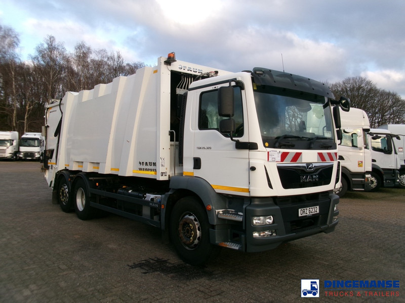 MAN TGM 26.320 6X2 Euro 6 RHD Faun refuse truck - Szemetesautó: 2 kép. MAN TGM 26.320 6X2 Euro 6 RHD Faun refuse truck - Szemetesautó: 2 kép.