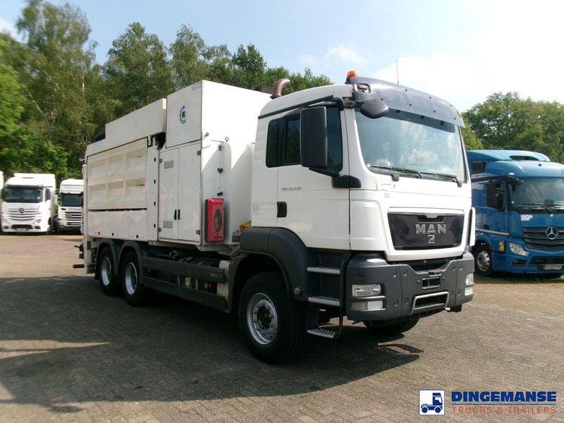MAN TGS 26.440 6X4 MTS Saugbagger Dino3 vacume - Szippantós autó: 2 kép. MAN TGS 26.440 6X4 MTS Saugbagger Dino3 vacume - Szippantós autó: 2 kép.