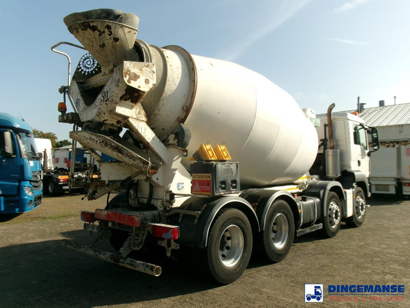 MAN TGS 32.360 8X4 Euro 6 Imer concrete mixer 9 m3 - Betonmixer: 4 kép. MAN TGS 32.360 8X4 Euro 6 Imer concrete mixer 9 m3 - Betonmixer: 4 kép.
