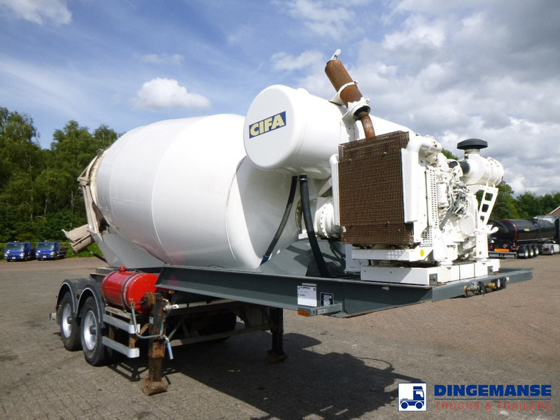 MOL Cifa mixer trailer 12 m3 - Betonkeverő félpótkocsi: 2 kép. MOL Cifa mixer trailer 12 m3 - Betonkeverő félpótkocsi: 2 kép.