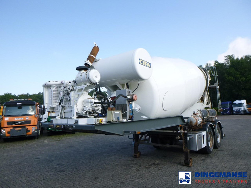 MOL Cifa mixer trailer 12 m3 - Betonkeverő félpótkocsi: 1 kép. MOL Cifa mixer trailer 12 m3 - Betonkeverő félpótkocsi: 1 kép.