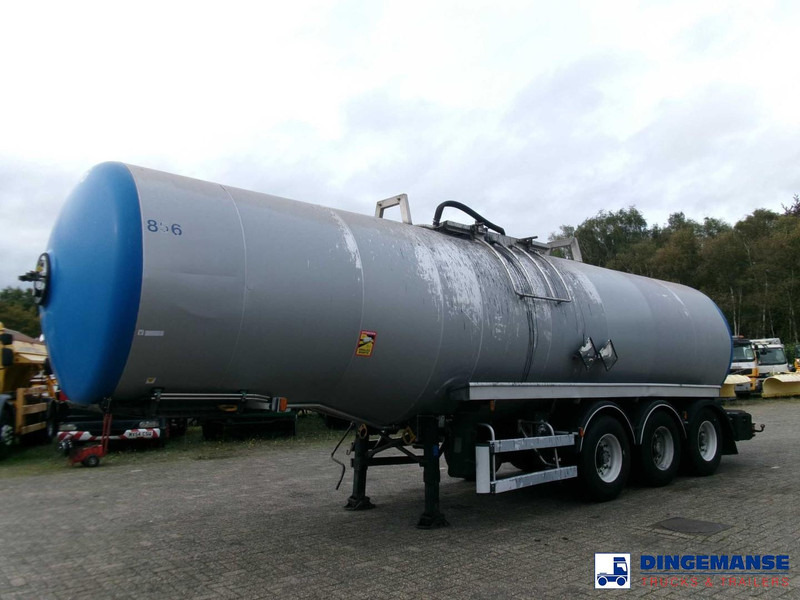 Magyar Bitumen tank inox 32 m3 / 1 comp - Tartályos félpótkocsi: 1 kép. Magyar Bitumen tank inox 32 m3 / 1 comp - Tartályos félpótkocsi: 1 kép.