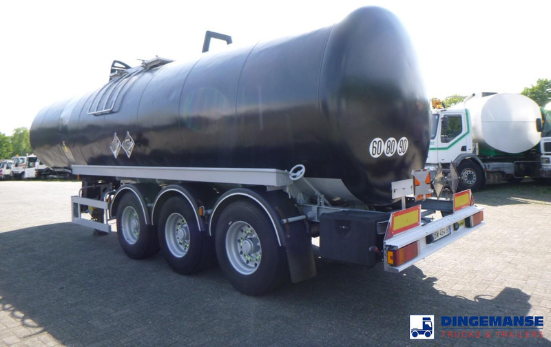 Magyar Bitumen tank inox L1.5BN 32 m3 / 1 comp + ADR - Tartályos félpótkocsi: 3 kép. Magyar Bitumen tank inox L1.5BN 32 m3 / 1 comp + ADR - Tartályos félpótkocsi: 3 kép.