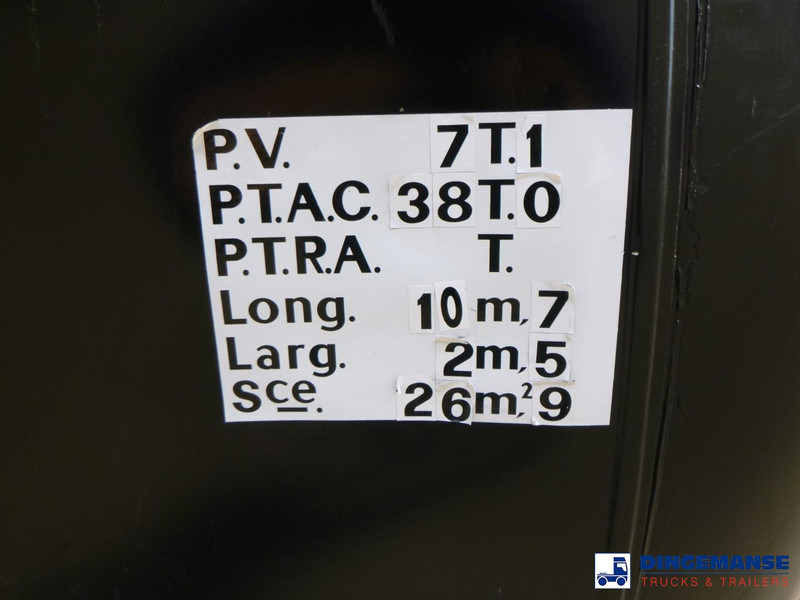 Tartályos félpótkocsi Magyar Bitumen tank inox L1.5BN 32 m3 / 1 comp + ADR: 11 kép. Tartályos félpótkocsi Magyar Bitumen tank inox L1.5BN 32 m3 / 1 comp + ADR: 11 kép.