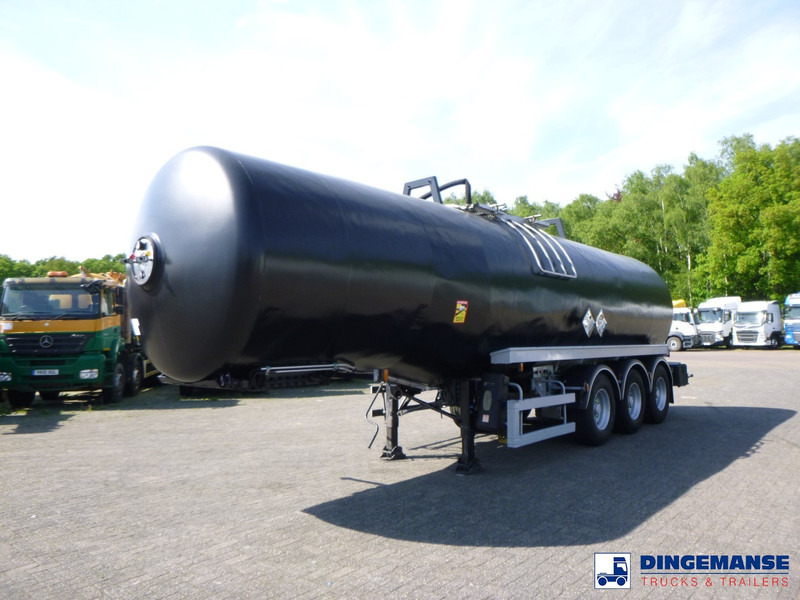 Magyar Bitumen tank inox L1.5BN 32 m3 / 1 comp + ADR - Tartályos félpótkocsi: 1 kép. Magyar Bitumen tank inox L1.5BN 32 m3 / 1 comp + ADR - Tartályos félpótkocsi: 1 kép.