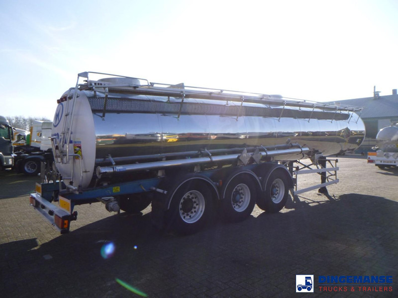 Magyar Chemical tank inox 22.3 m3 / 1 comp - Tartályos félpótkocsi: 4 kép. Magyar Chemical tank inox 22.3 m3 / 1 comp - Tartályos félpótkocsi: 4 kép.