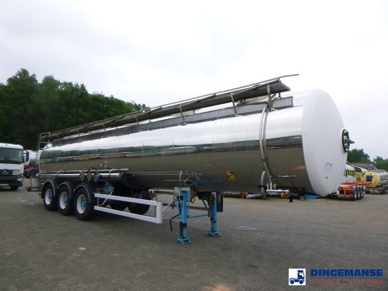 Magyar Chemical tank inox 33 m3 / 1 comp - Tartályos félpótkocsi: 2 kép. Magyar Chemical tank inox 33 m3 / 1 comp - Tartályos félpótkocsi: 2 kép.