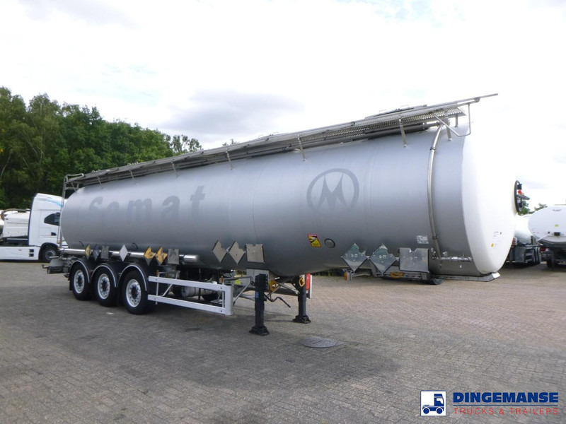 Magyar Chemical tank inox L4BH 37.5 m3 / 4 comp ADR 26-03-2026 - Tartályos félpótkocsi: 2 kép. Magyar Chemical tank inox L4BH 37.5 m3 / 4 comp ADR 26-03-2026 - Tartályos félpótkocsi: 2 kép.