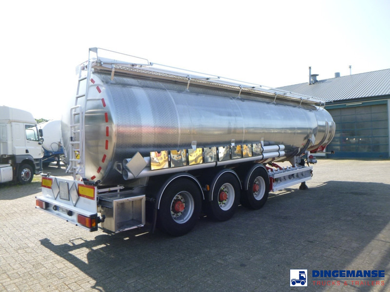 Magyar Fuel tank inox 38.8m3 / 8comp ADR valid 02/12/2025 - Tartályos félpótkocsi: 4 kép. Magyar Fuel tank inox 38.8m3 / 8comp ADR valid 02/12/2025 - Tartályos félpótkocsi: 4 kép.