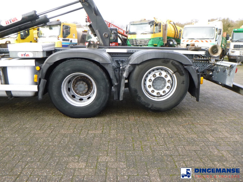 Mercedes-Benz Actros 2843 6x2 Hyva container hook 20t - Horgos rakodó teherautó: 5 kép. Mercedes-Benz Actros 2843 6x2 Hyva container hook 20t - Horgos rakodó teherautó: 5 kép.