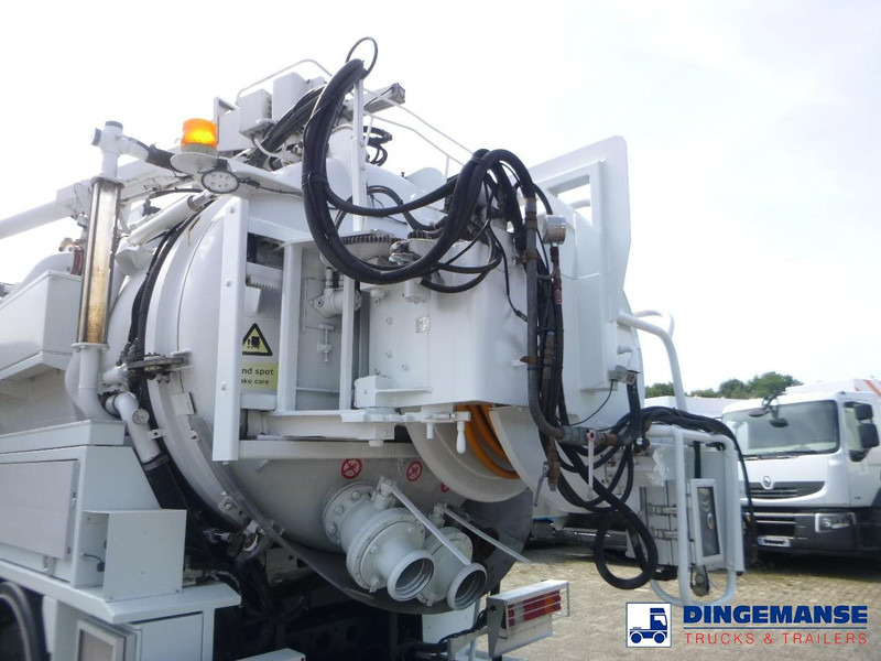 Mercedes-Benz Actros 3241 8x4 RHD Huwer vacuum tank / hydrocureur 15 m3 - Szippantós autó: 5 kép. Mercedes-Benz Actros 3241 8x4 RHD Huwer vacuum tank / hydrocureur 15 m3 - Szippantós autó: 5 kép.