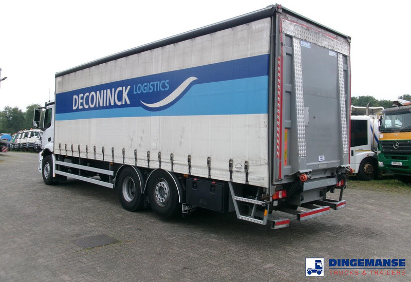 Mercedes-Benz Antos 2533L 6x2 Euro 6 curtain sider - Ponyvás teherautó: 3 kép. Mercedes-Benz Antos 2533L 6x2 Euro 6 curtain sider - Ponyvás teherautó: 3 kép.