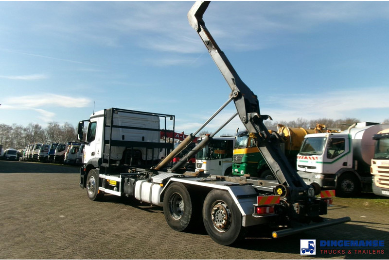 Mercedes-Benz Antos 2543 6x2 Euro 6 Marrel container hook 18t - Horgos rakodó teherautó: 3 kép. Mercedes-Benz Antos 2543 6x2 Euro 6 Marrel container hook 18t - Horgos rakodó teherautó: 3 kép.