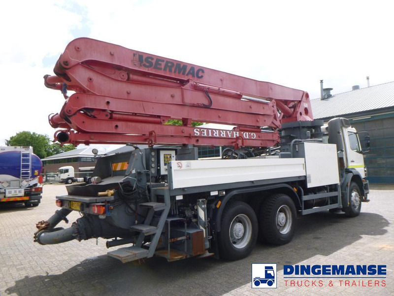 Mercedes-Benz Atego 6x4 Sermac SCL120 concrete pump - Betonpumpa: 3 kép. Mercedes-Benz Atego 6x4 Sermac SCL120 concrete pump - Betonpumpa: 3 kép.