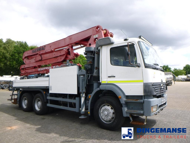Mercedes-Benz Atego 6x4 Sermac SCL120 concrete pump - Betonpumpa: 2 kép. Mercedes-Benz Atego 6x4 Sermac SCL120 concrete pump - Betonpumpa: 2 kép.