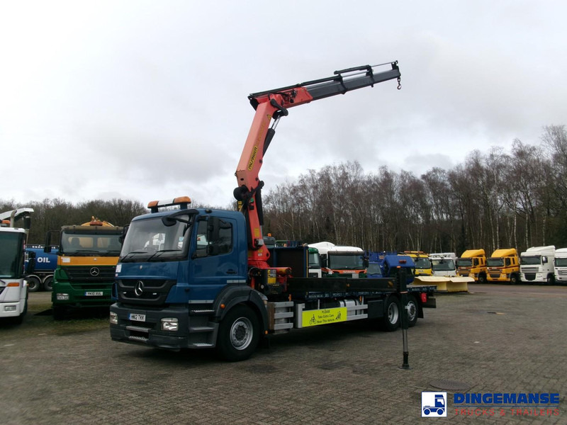 Mercedes-Benz Axor 2529 6x2 RHD + Palfinger PK26002 EH crane - Darus autó: 1 kép. Mercedes-Benz Axor 2529 6x2 RHD + Palfinger PK26002 EH crane - Darus autó: 1 kép.