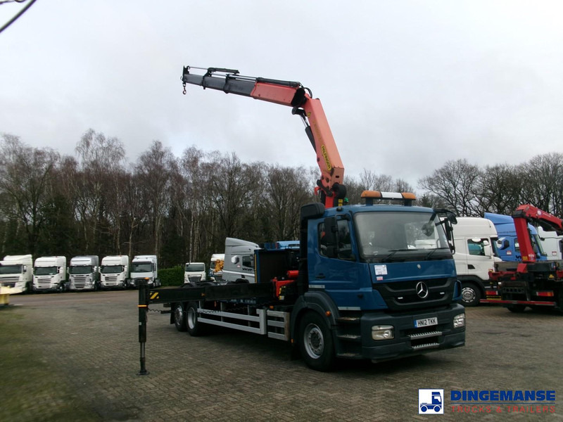 Mercedes-Benz Axor 2529 6x2 RHD + Palfinger PK26002 EH crane - Darus autó: 2 kép. Mercedes-Benz Axor 2529 6x2 RHD + Palfinger PK26002 EH crane - Darus autó: 2 kép.