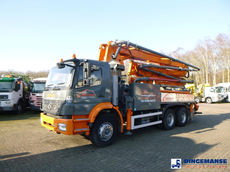 Mercedes-Benz Axor 2633 6x4 RHD Sermac SCL 130 concrete pump 32 m - Betonpumpa: 1 kép. Mercedes-Benz Axor 2633 6x4 RHD Sermac SCL 130 concrete pump 32 m - Betonpumpa: 1 kép.
